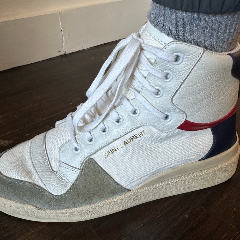Saint Laurent SL-24 Lowtop Sneakers - Picture 7 of 7
